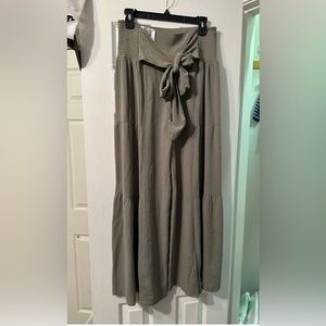 Wide Leg Linen Pants
